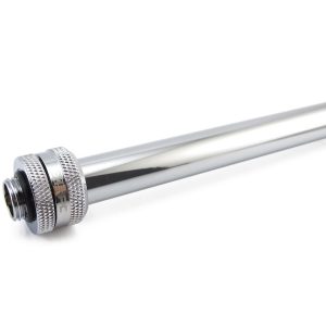 XSPC Rigid Brass Tubing, 14mm, 0.5m - Chrome : image 3