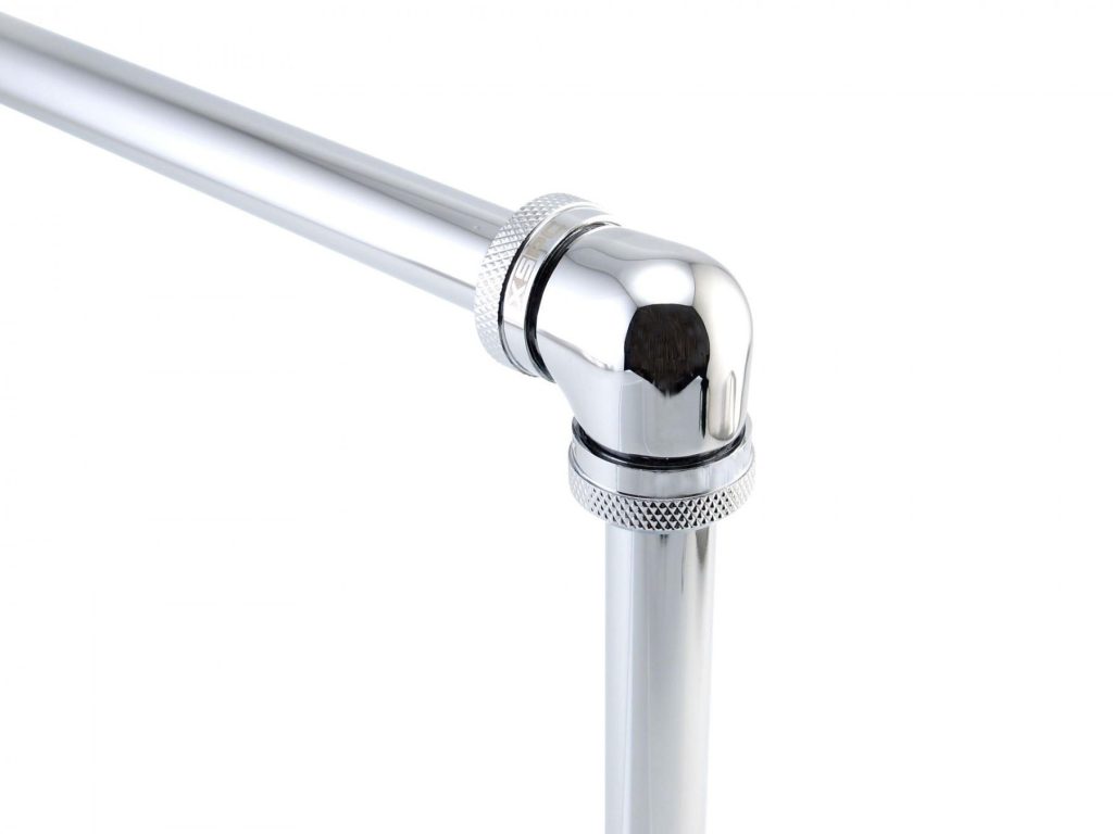 XSPC Rigid Brass Tubing, 14mm, 0.5m - Chrome : image 4