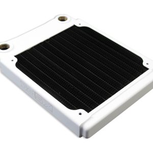 XSPC TX120 Single Fan Ultrathin Radiator - White