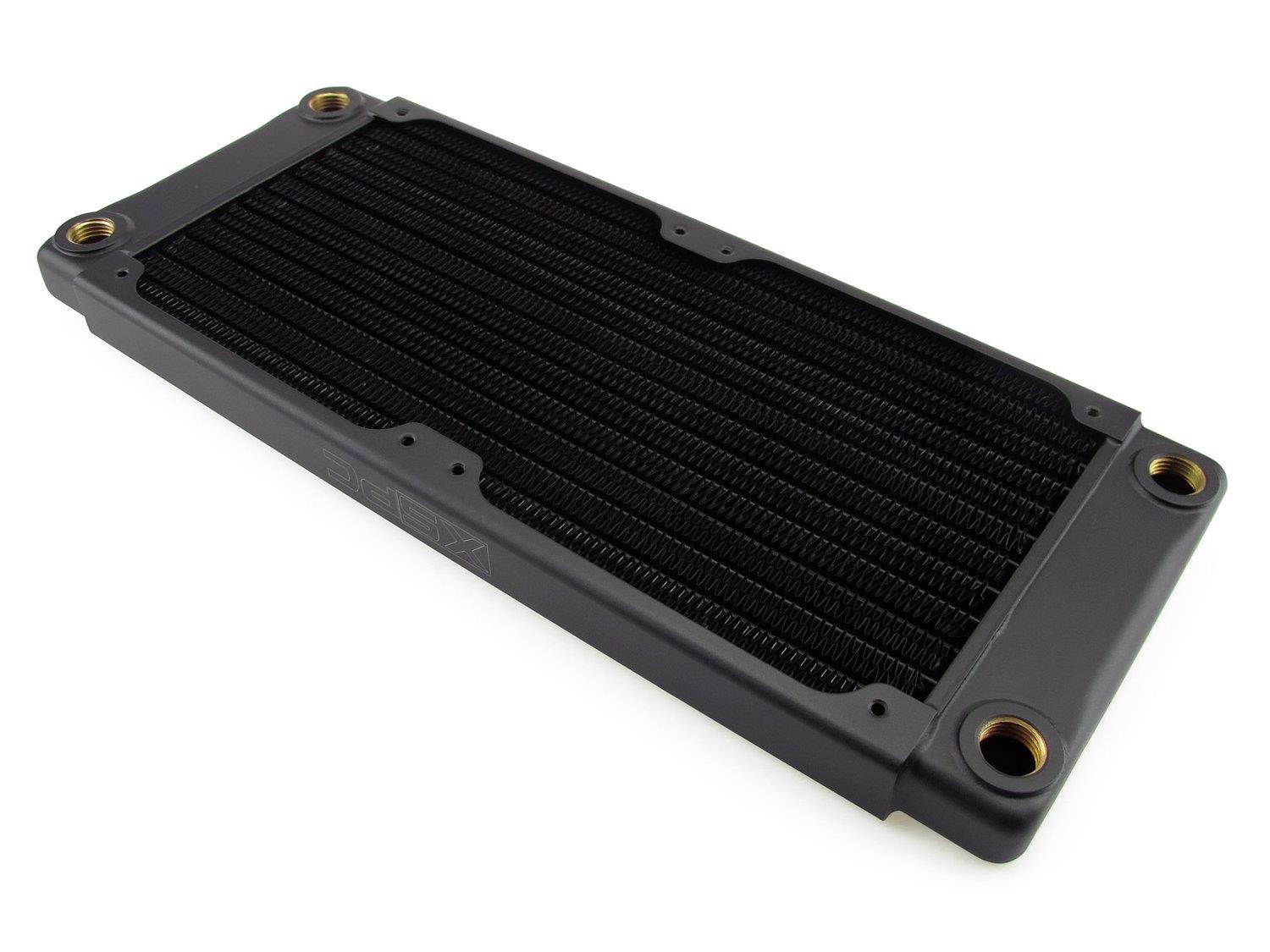 XSPC TX240 Crossflow Ultrathin Radiator - Black - Watercooling UK