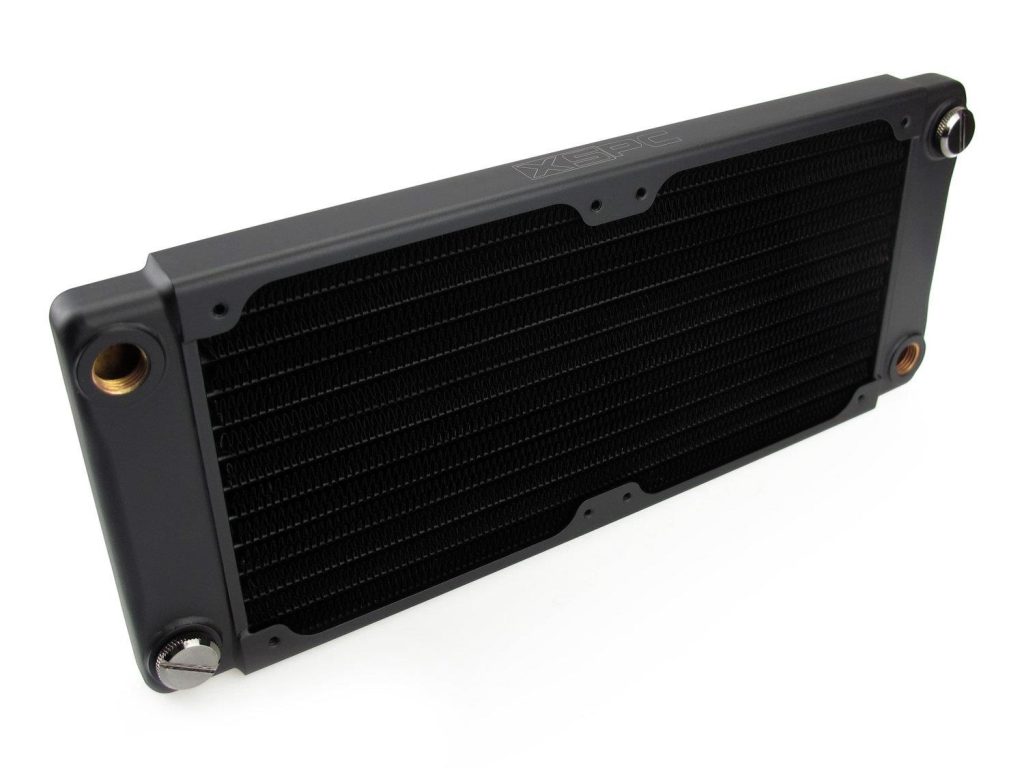 XSPC TX240 Crossflow Ultrathin Radiator - Black - Watercooling UK