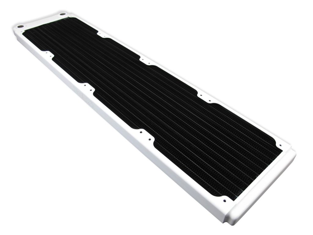 XSPC TX480 Quad Fan Ultrathin Radiator - White