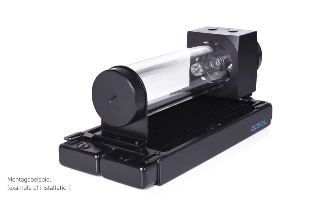 Alphacool Core 200 Aurora Reservoir Acetal/Acryl with VPP Pump
