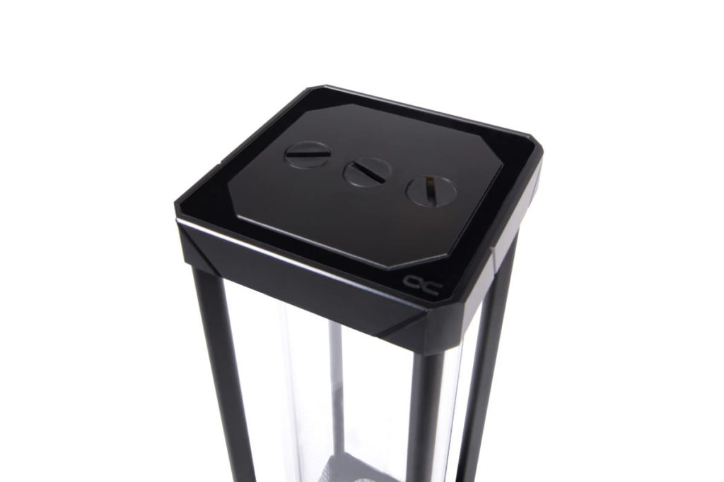 Alphacool Eisbecher Aurora D5 Acetal/Glas - 250mm incl. Alphacool VPP Apex D5