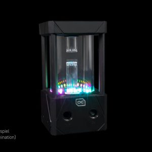 Alphacool Eisbecher Aurora D5 Acetal/Glas - 150mm incl. Alphacool VPP Apex D5