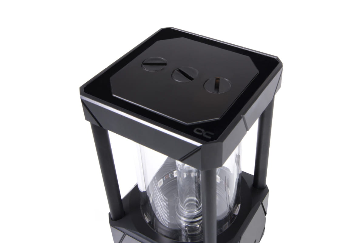 Alphacool Eisbecher Aurora D5 Acetal/Glas - 150mm incl. Alphacool VPP Apex D5