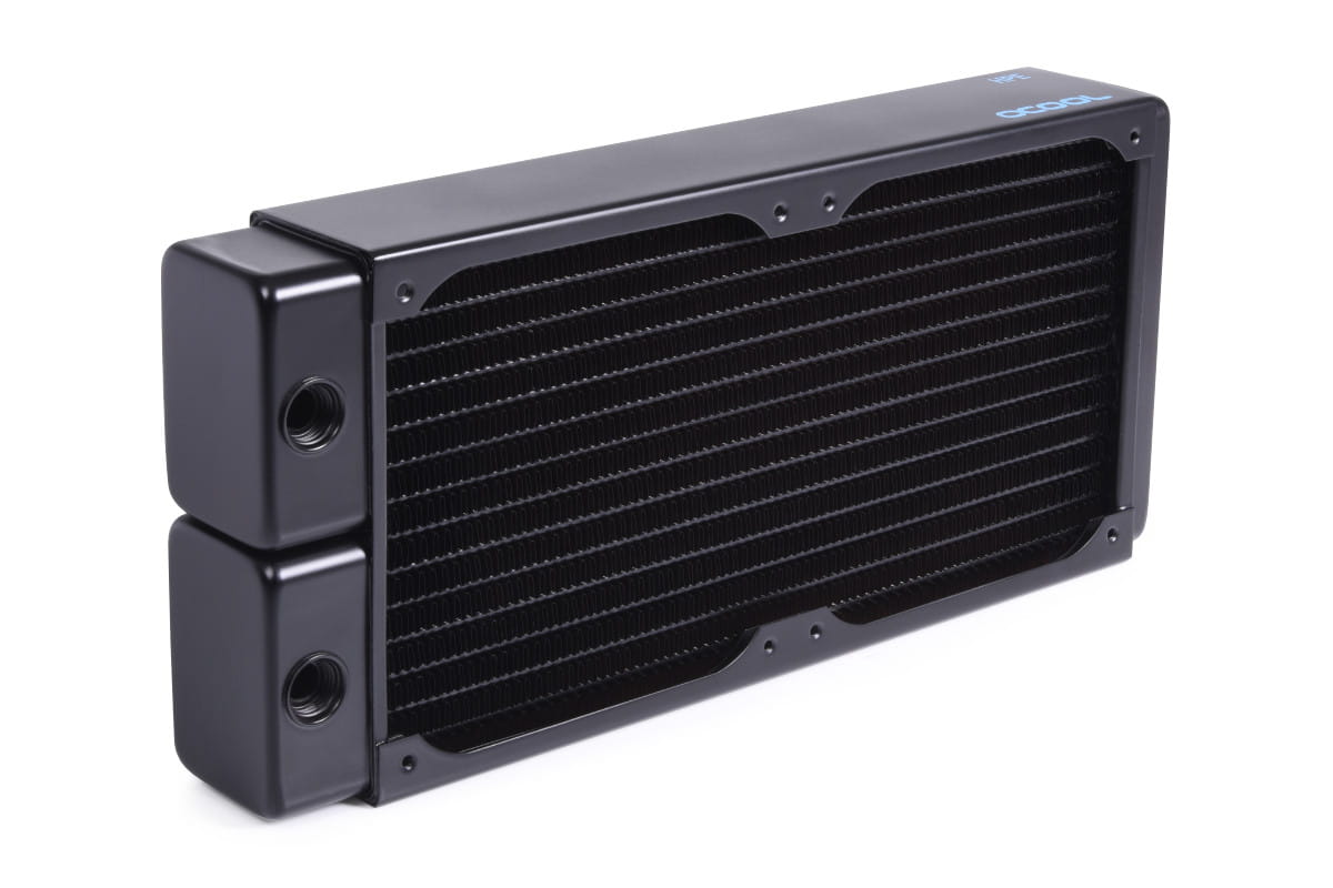 Alphacool NexXxoS HPE-45 Full Copper 240mm Radiator : image 4