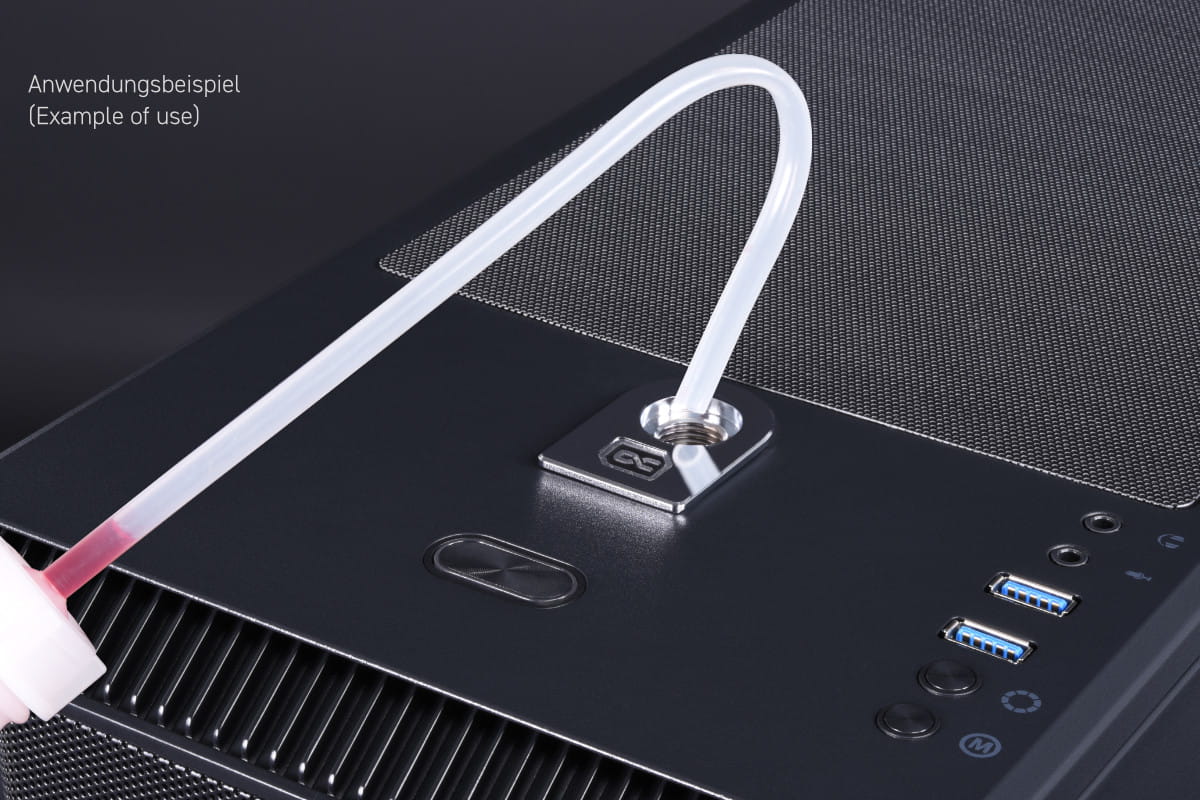 Alphacool Apex Fillport - chrome