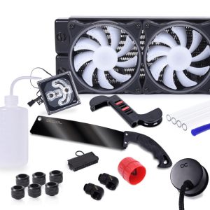 Alphacool Core Hurrican 240mm XT45 HardTube water cooling Set