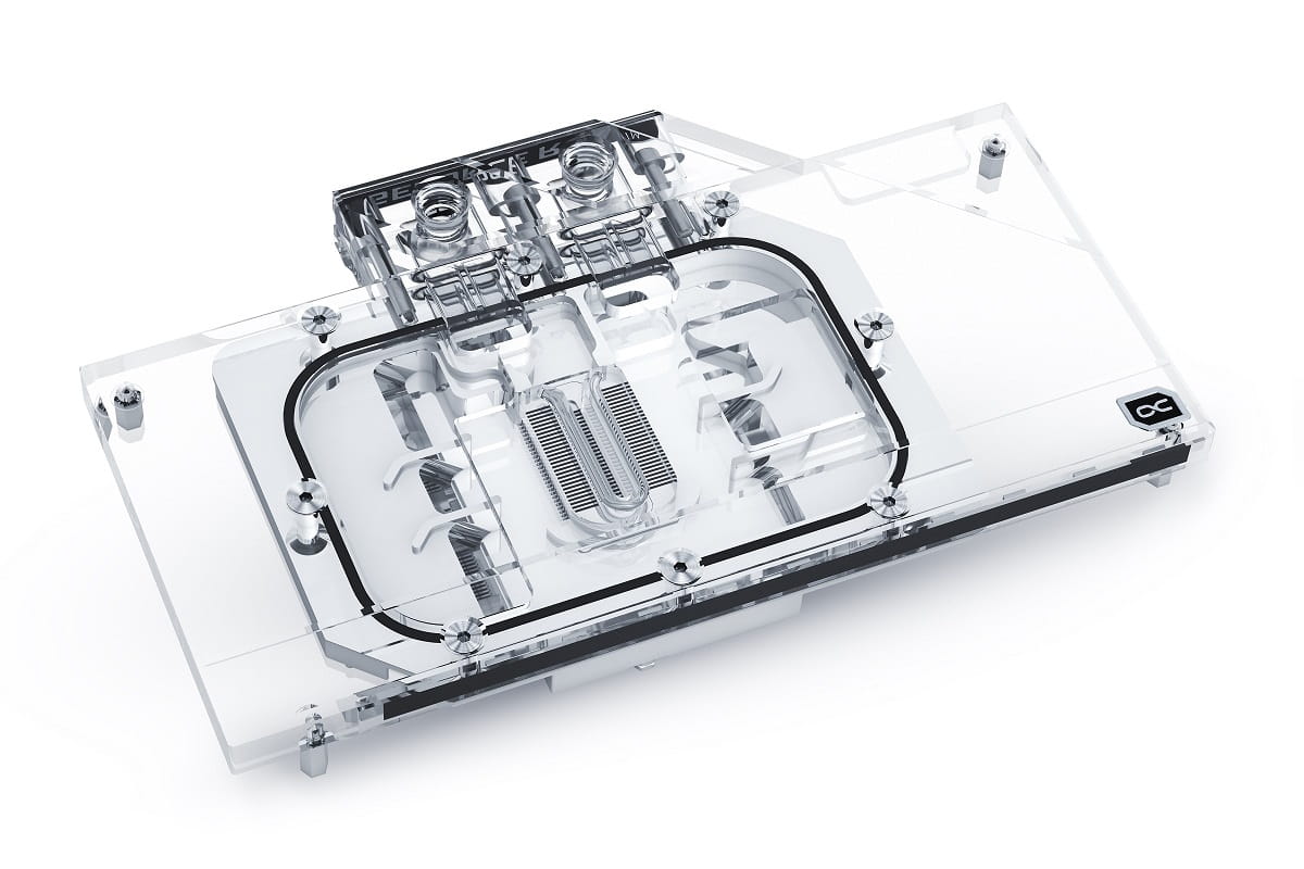 Alphacool Eisblock Aurora GPX-A Per RX 6700XT Gaming X – Waterblock Acrilico/Nickel Con Backplate