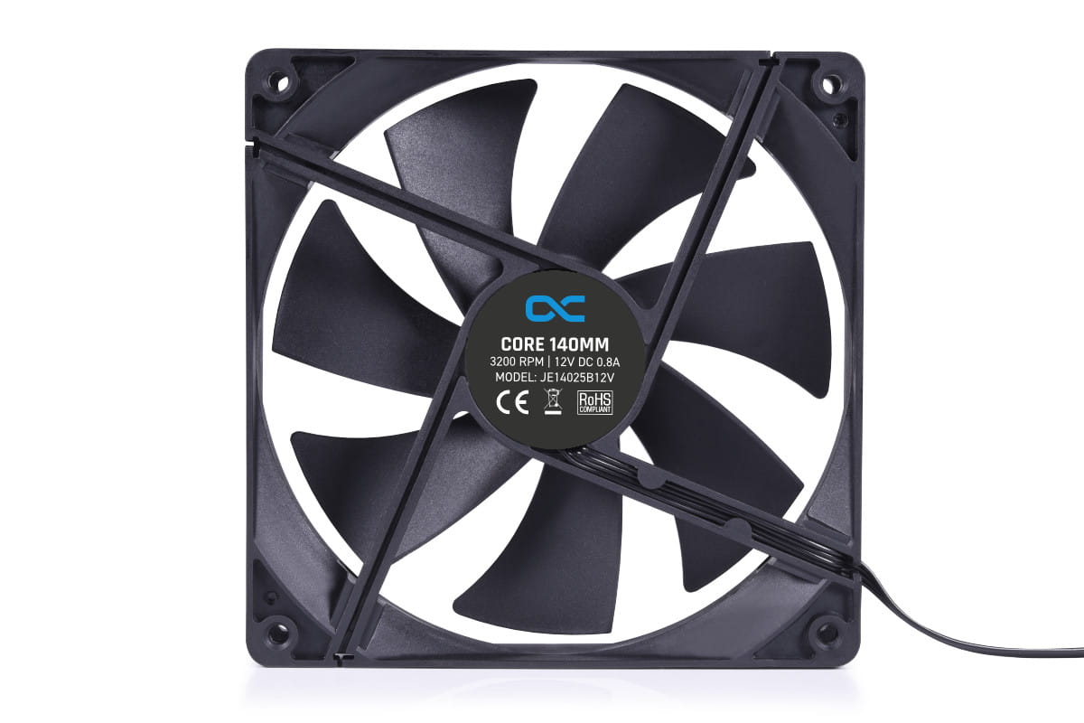 Alphacool Core 140mm fan PWM 3200rpm (140x140x25mm)