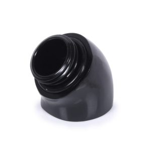 Alphacool icicle angled adapter 45 G1/4 OT to G1/4 IT - black