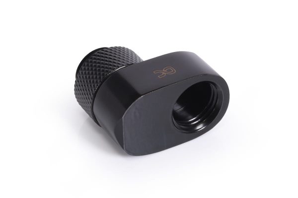 Alphacool Eiszapfen 16mm off set fitting rotatable G1/4 OT to G1/4 IT – black