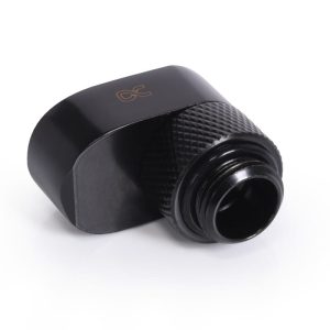 Alphacool Eiszapfen 16mm off set fitting rotatable G1/4 OT to G1/4 IT - black