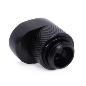 Alphacool Eispoke 8mm off set fitting rotatable G1/4 OT to G1/4 IT - black
