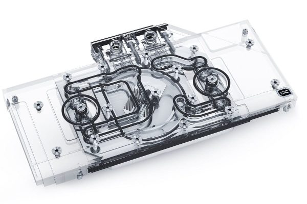 Alphacool Eisblock Aurora Acryl GPX-A Radeon RX 6700XT MERC 319 with Backplate