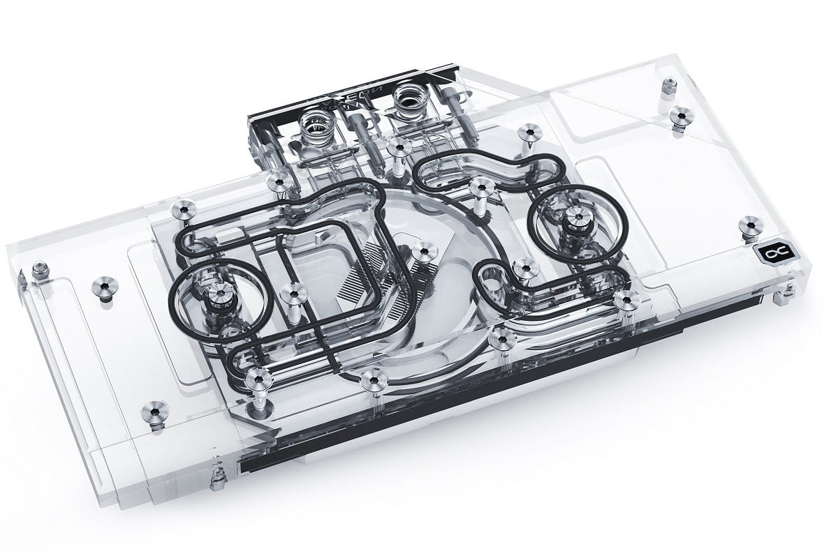 Alphacool Eisblock Aurora Acryl GPX-A Radeon RX 6700XT MERC 319 with Backplate