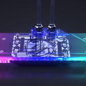 Alphacool Eisblock Aurora Acryl GPX-A Radeon RX 6700XT MERC 319 with Backplate