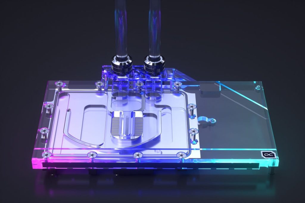 Alphacool Eisblock Aurora Acryl GPX-N RTX 3090TI Founders Edition with Backplate
