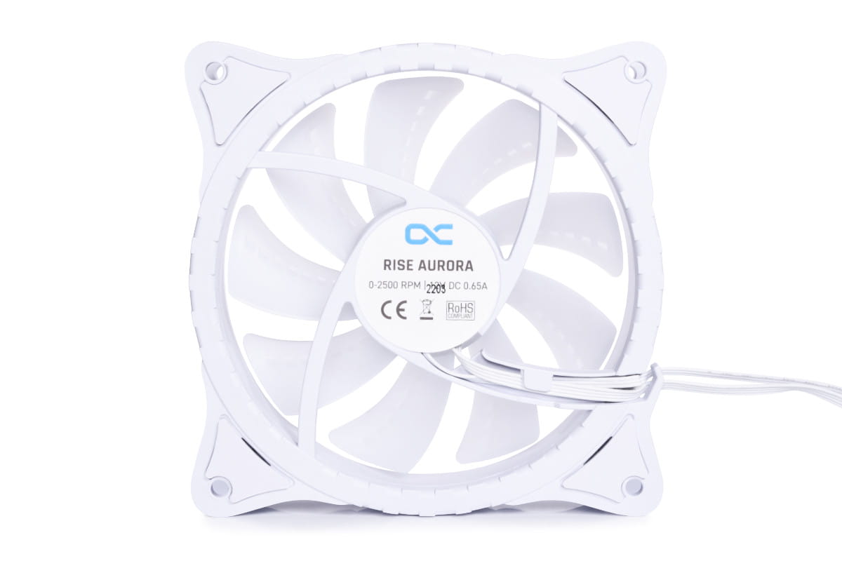 Alphacool Rise Aurora 120 mm fan White (120x120x25mm)