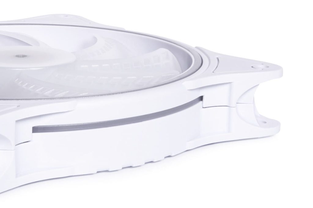 Alphacool Rise Aurora 140mm Fan White (140x140x25mm)