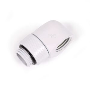 Alphacool Eiszapfen L-connector rotatable G1/4 AG to G1/4 IG - 4pcs Set White