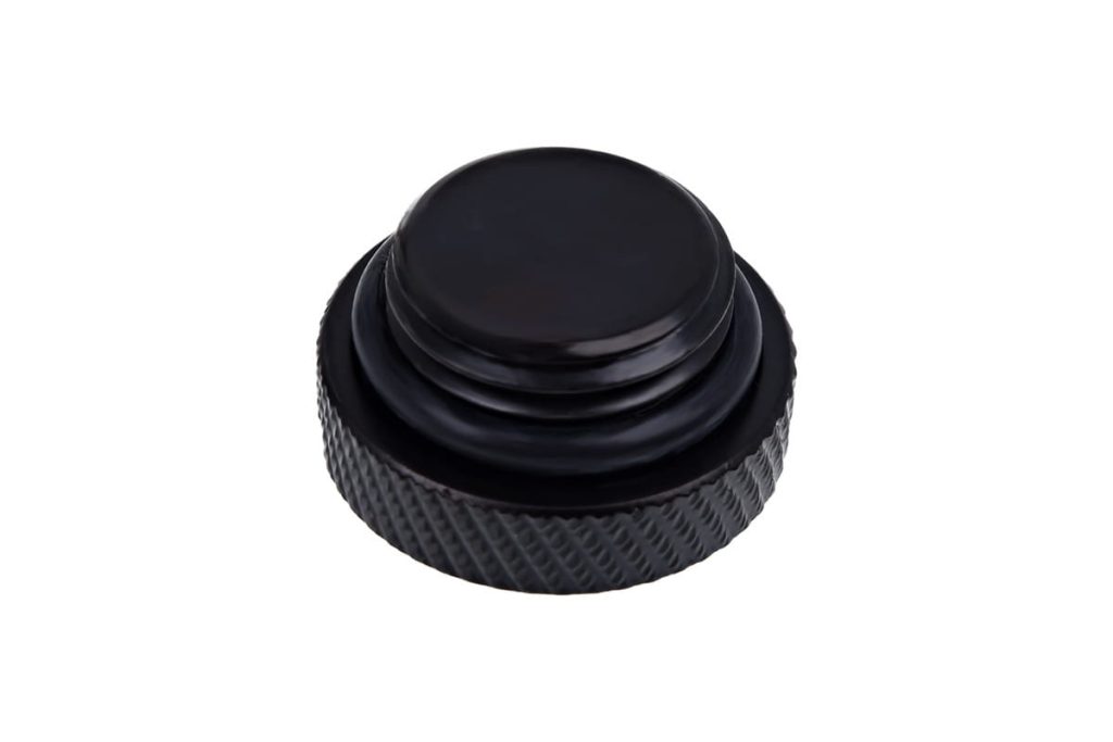 Alphacool Eiszapfen screw plug G1/4 - 6pcs Set Deep Black