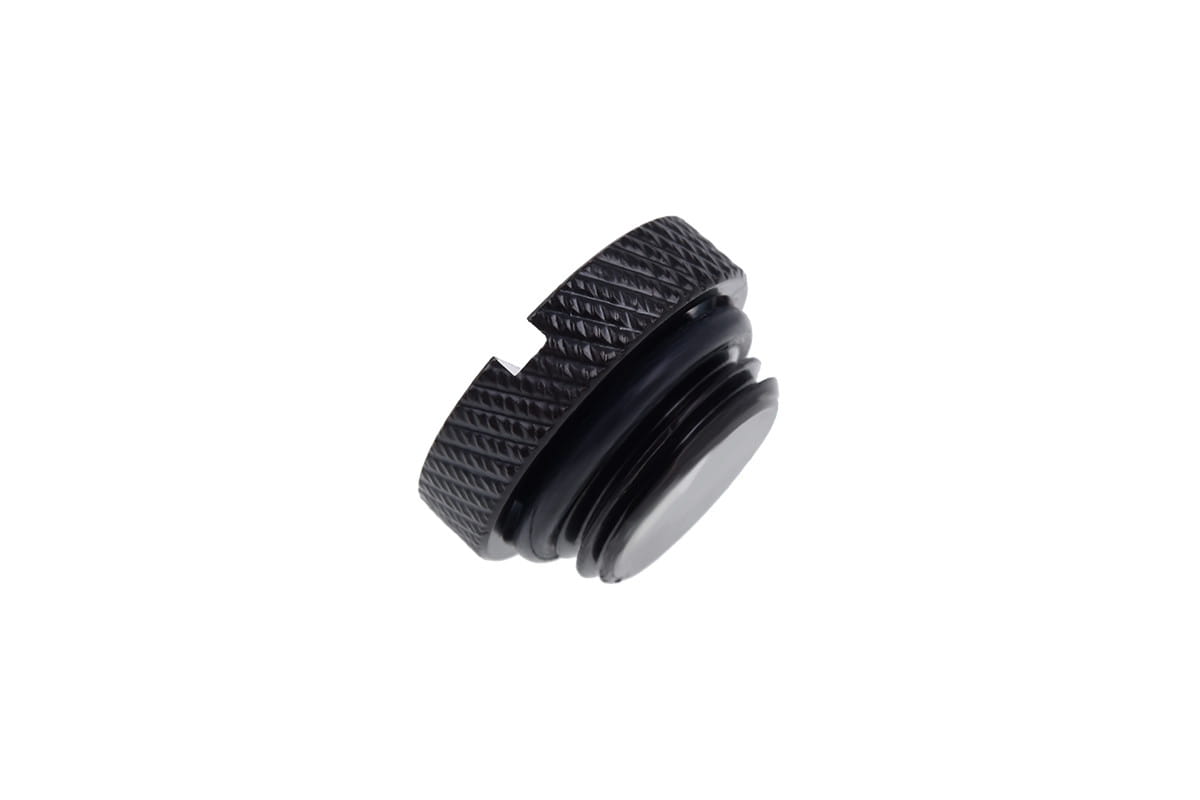 Alphacool Eiszapfen screw plug G1/4 - 6pcs Set Deep Black