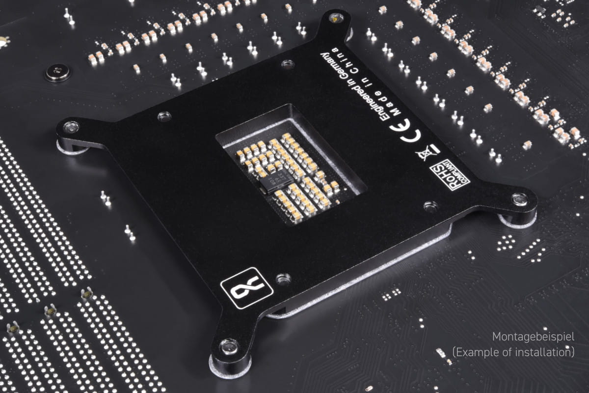 Alphacool Apex Backplate XPX/Eisbaer LGA 1700 Metall Full Cover : image 2