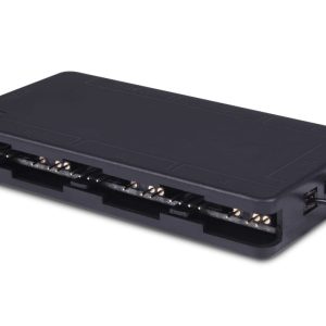 Alphacool Core 6x 4-pin PWM/DRGB splitter with SATA power connector