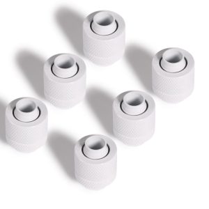 Alphacool Eiszapfen 13/10mm compression fitting G1/4 - white sixpack
