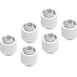 Alphacool Eiszapfen 16/10mm compression fitting G1/4 - white sixpack