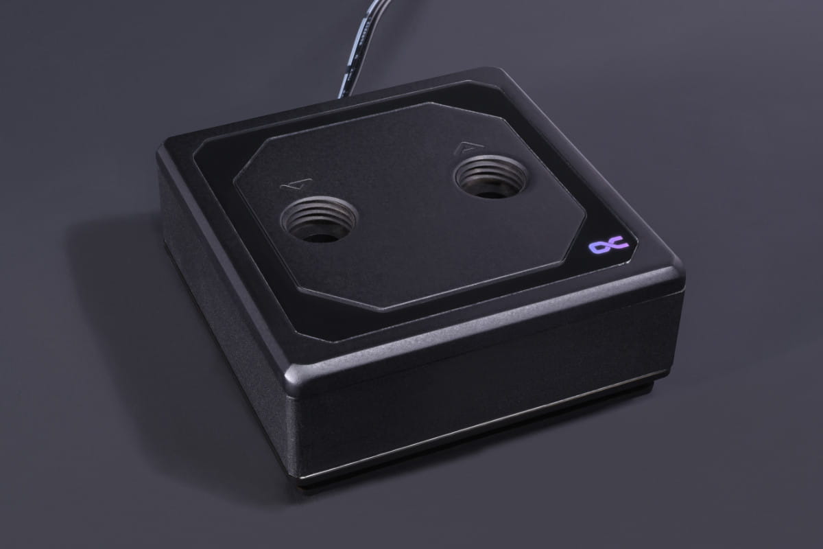 Alphacool Eisblock XPX Aurora Edge - Full Brass Black Digital RGB