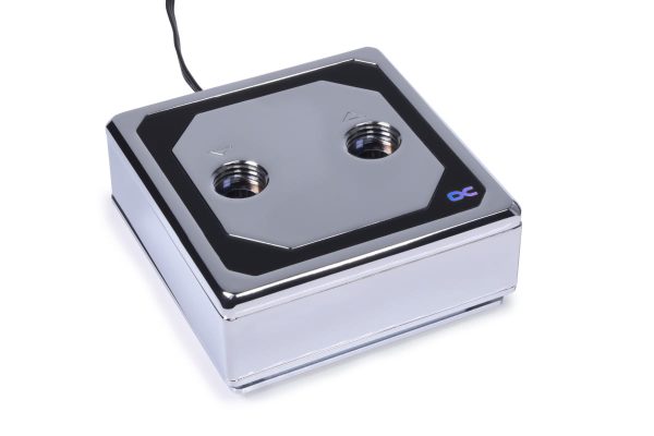Alphacool Eisblock XPX Aurora Edge – Full Brass Chrome Digital RGB