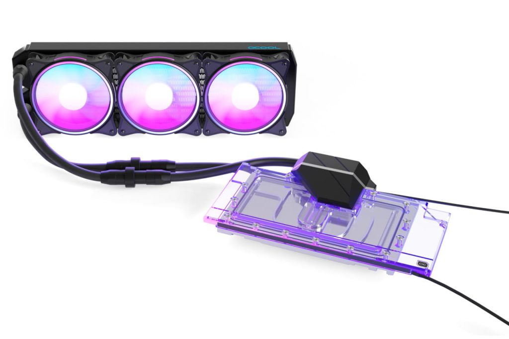 Alphacool Eiswolf 2 AIO - 360mm RTX 3090TI Suprim X with Backplate : image 1