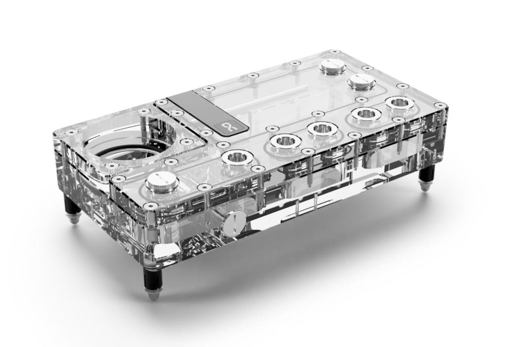 Alphacool Core Distro Plate 240 Right for VPP/D5 with aRGB Lighting : image 1