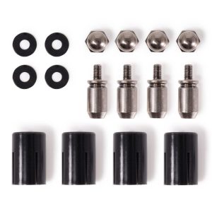 Alphacool Core Push Mounting 17mm M3/M4/UNC 6-32 Set 4x