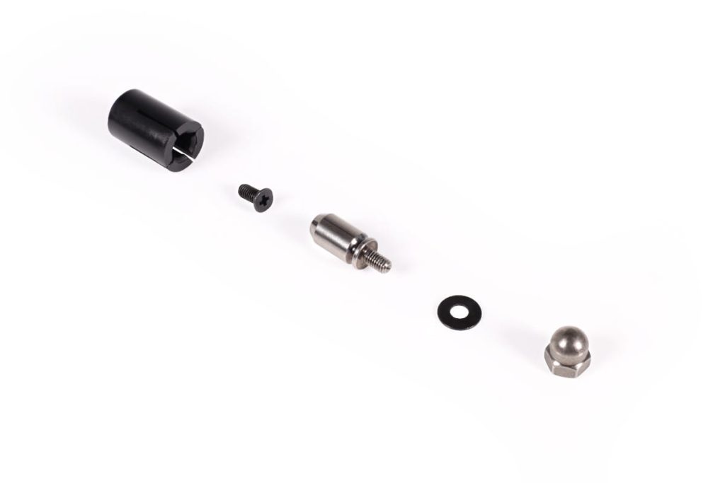 Alphacool Core Push Mounting 17mm M3/M4/UNC 6-32 Set 4x