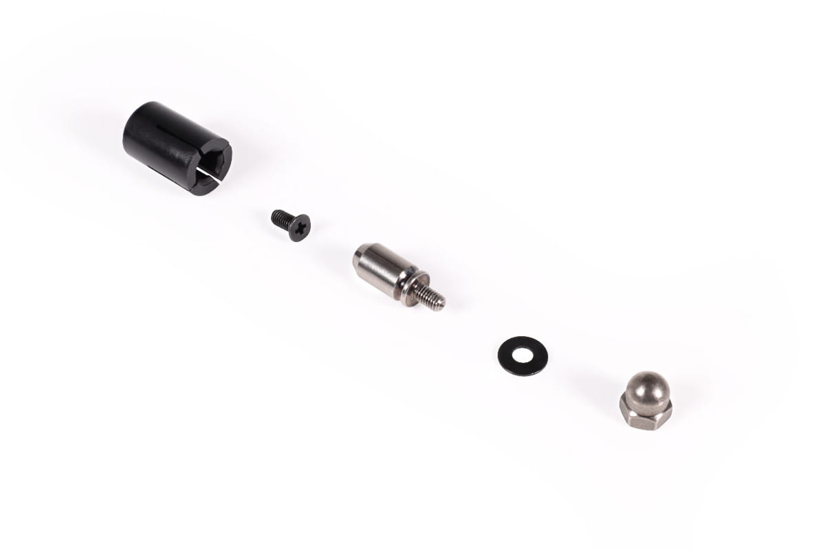 Alphacool Core Push Mounting 17mm M3/M4/UNC 6-32 Set 4x