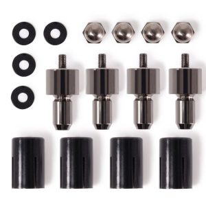 Alphacool Core Push Mounting 25mm M3/M4/UNC 6-32 Set 4x