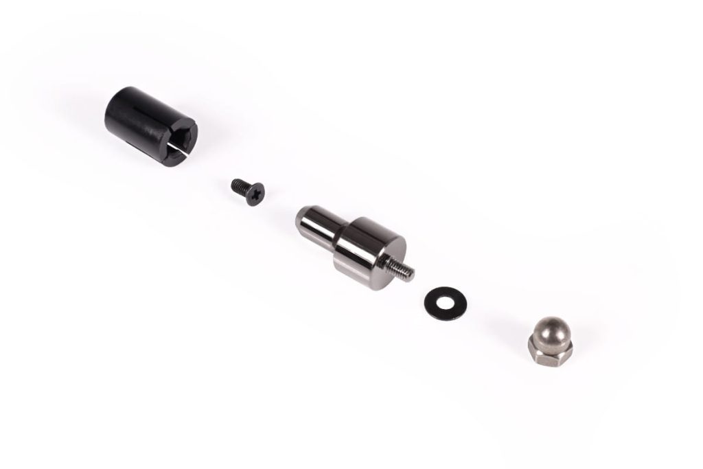 Alphacool Core Push Mounting 25mm M3/M4/UNC 6-32 Set 4x