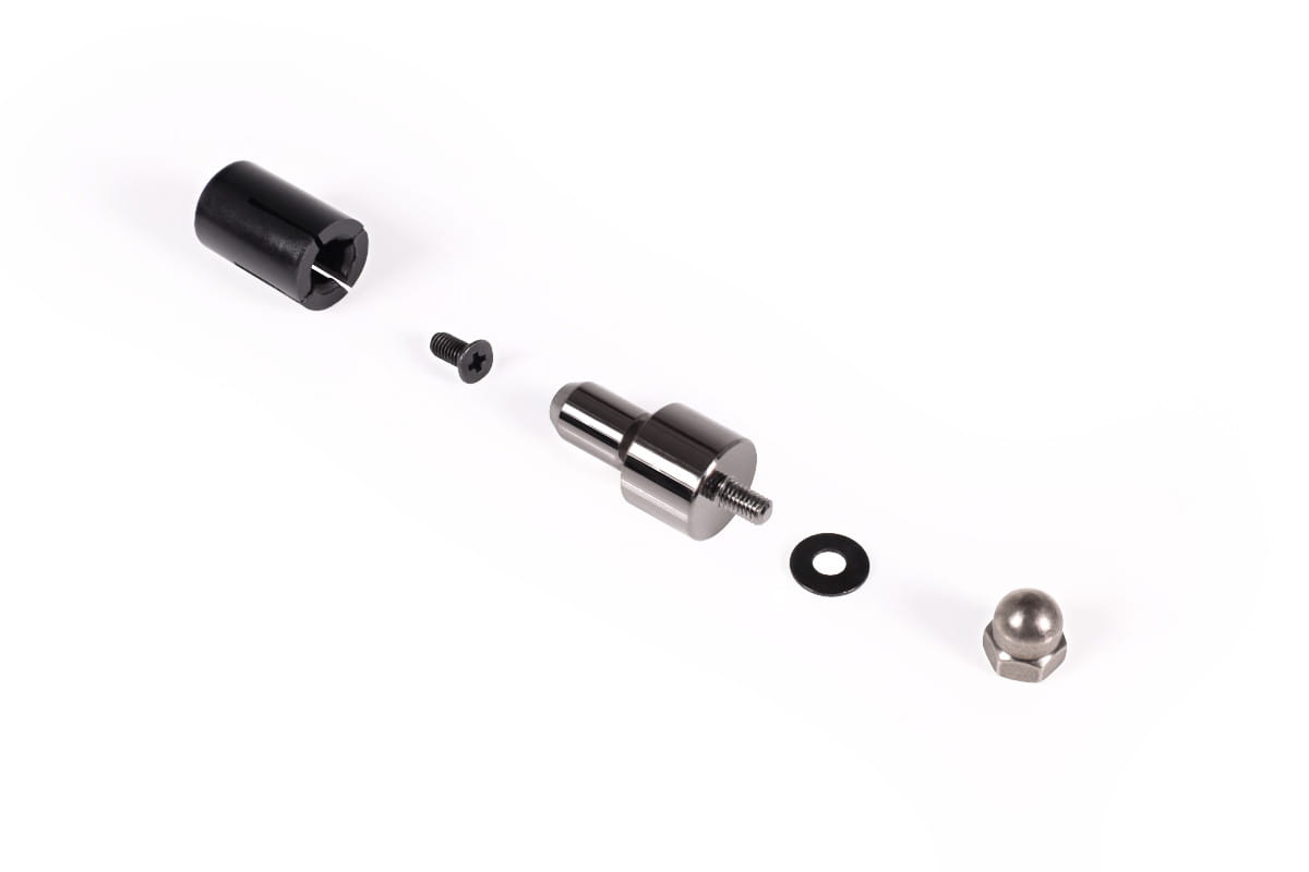 Alphacool Core Push Mounting 25mm M3/M4/UNC 6-32 Set 4x