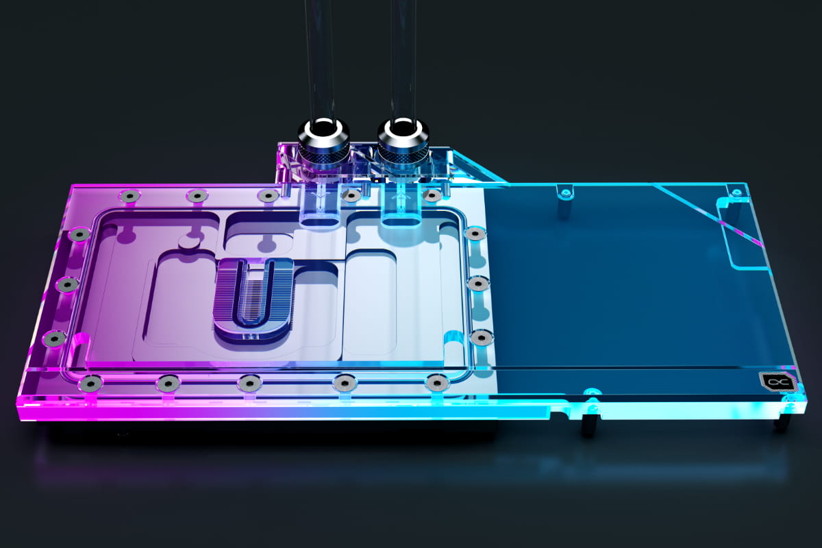 Alphacool Eisblock Aurora Acryl GPX-N RTX 3090 TI FTW3 Ultra with Backplate