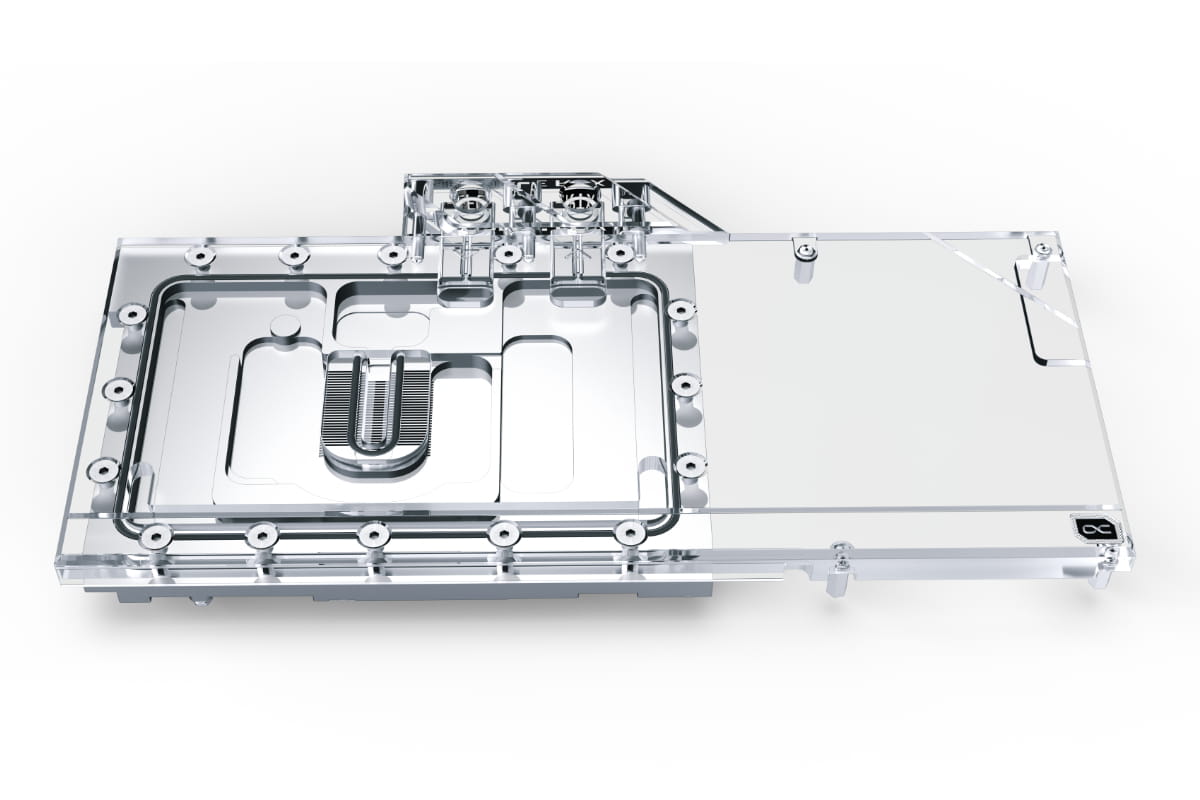Alphacool Eisblock Aurora Acryl GPX-N RTX 3090 TI FTW3 Ultra with Backplate