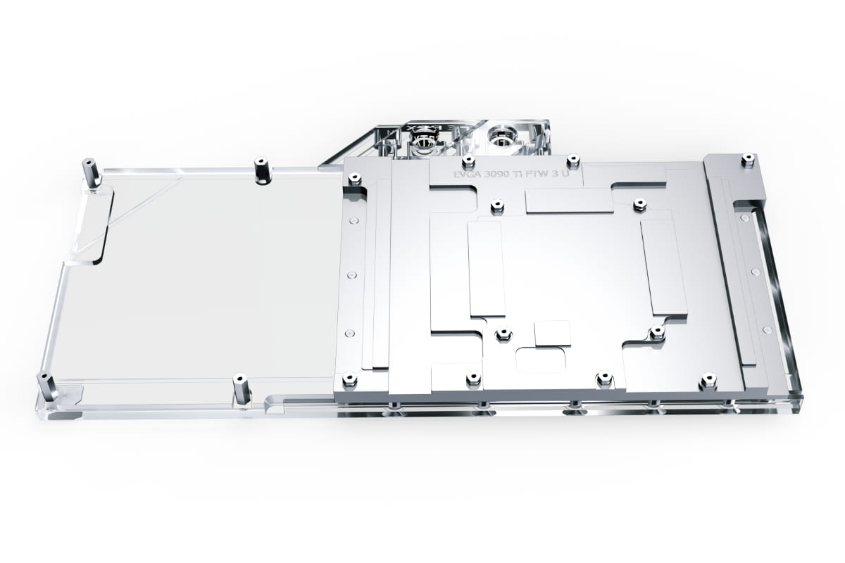Alphacool Eisblock Aurora Acryl GPX-N RTX 3090 TI FTW3 Ultra with Backplate