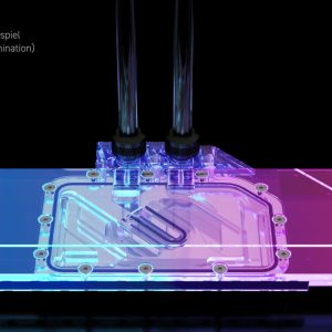 Alphacool Eisblock Aurora Acryl GPX-A RX 6750 XT Reference with Backplate