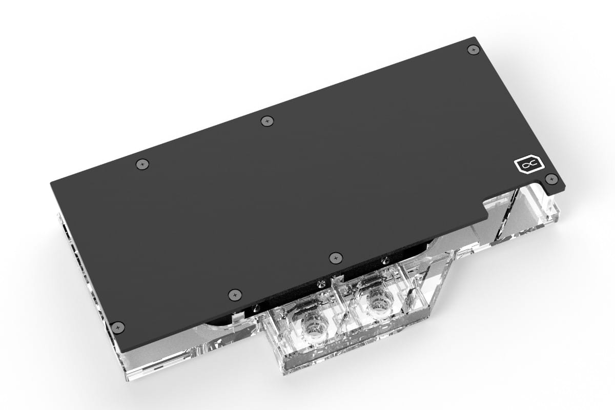 Alphacool Eisblock Aurora Acryl GPX-A RX 6750 XT Reference with Backplate