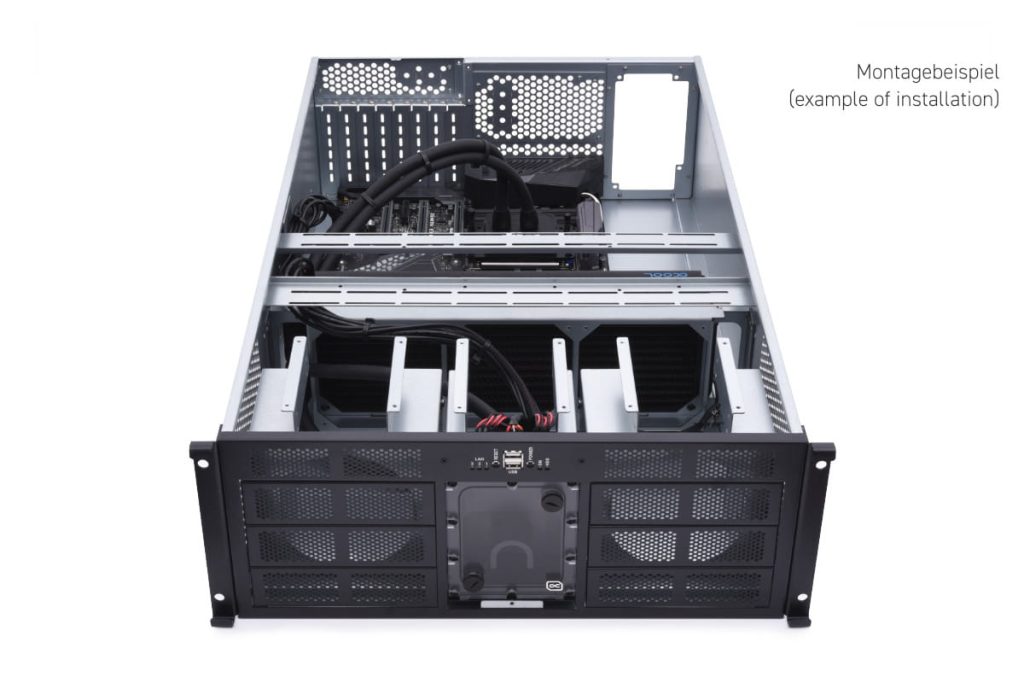 Alphacool ES 4U 3x120mm Radiator Mounting