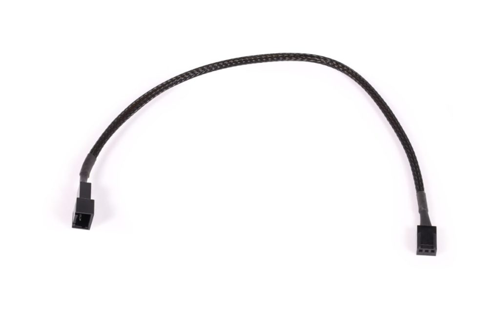 Alphacool fan cable 3-pin to 3-pin extension 30cm : image 1