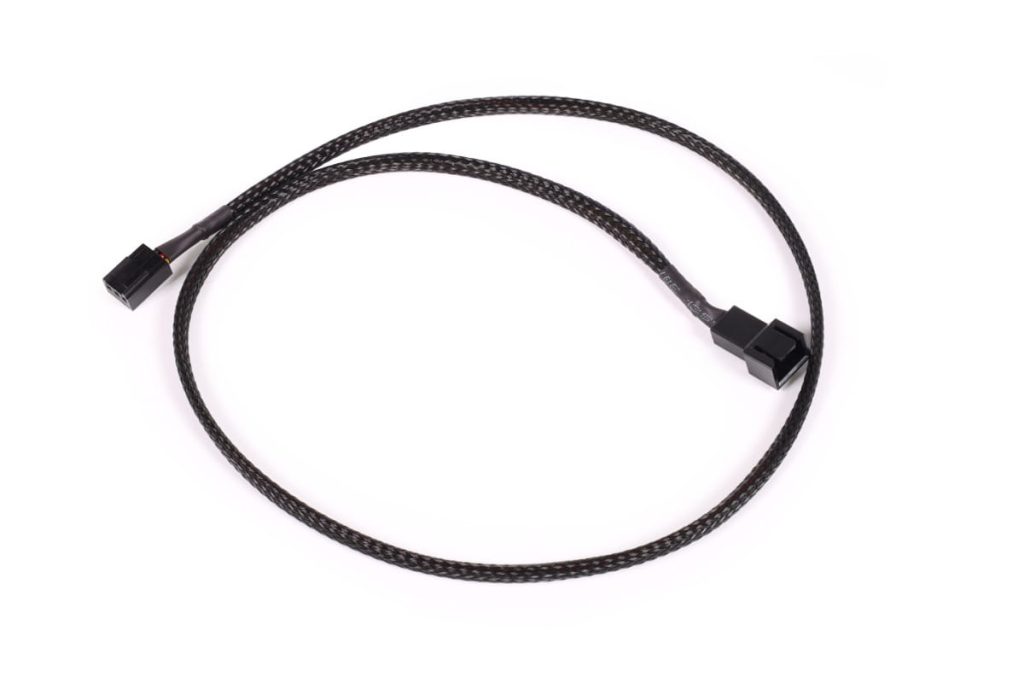 Alphacool fan cable 3-pin to 3-pin extension 60cm : image 1